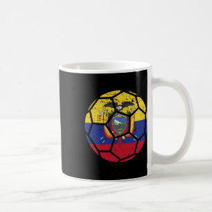 Ecuador Fans Ecuador Flag World Soccer Jersey Foot Coffee Mug