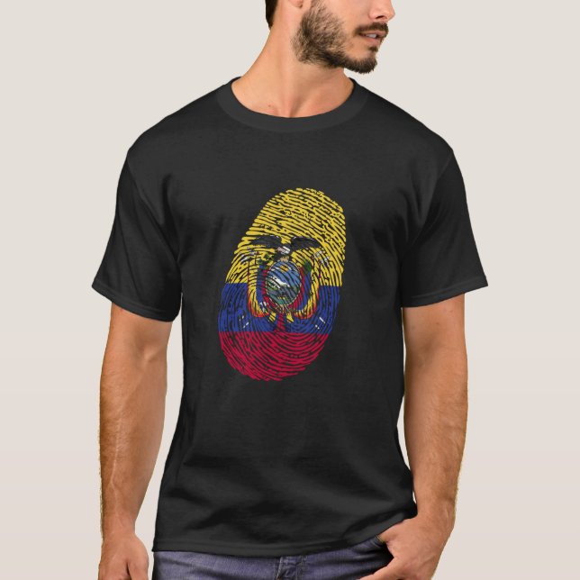 Ecuador Fingerprint T-Shirt (Front)