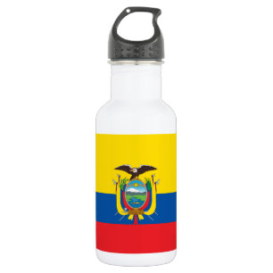 Ecuador Flag 532 Ml Water Bottle