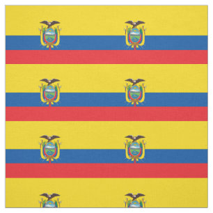 Ecuador Flag Fabric
