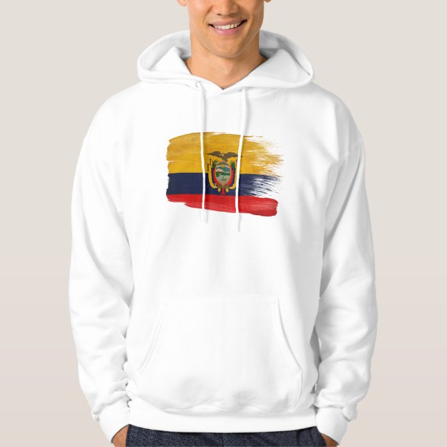 Ecuador Flag Hoodie (Front)