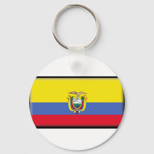 Ecuador Flag Key Ring