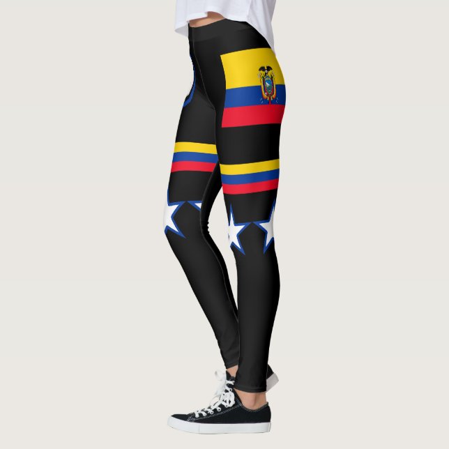 Ecuador Flag Leggings (Left)