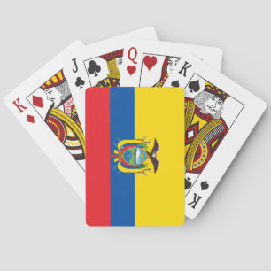 Ecuador Flag Playing Cards