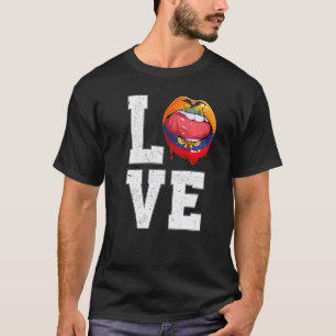 Ecuador Flag Soccer Fan Love Ecuadorian T-Shirt