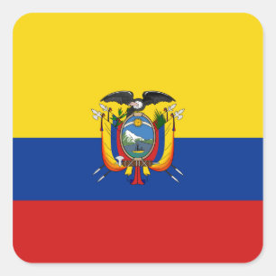 Ecuador Flag Sticker