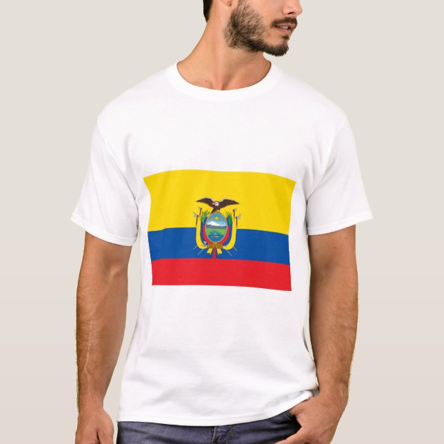 Ecuador Flag T-Shirt (Front)