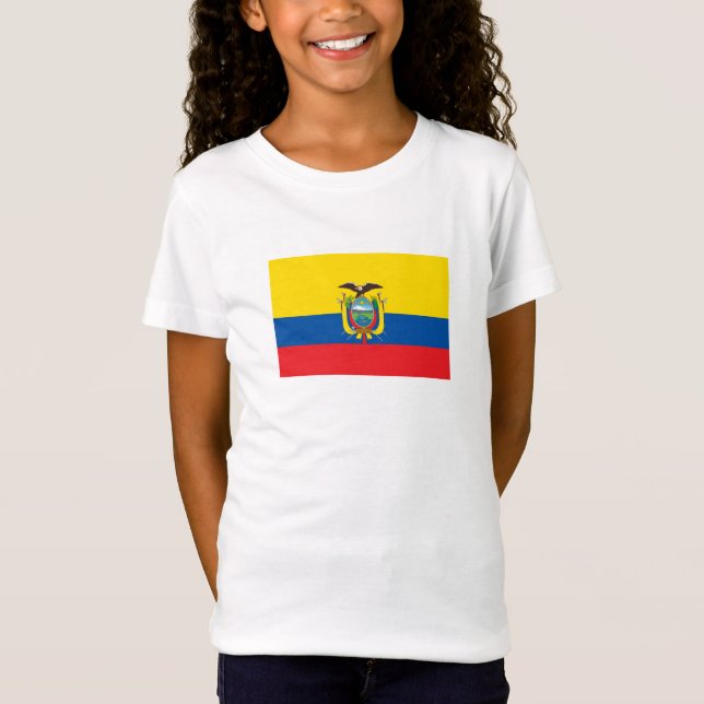Ecuador Flag T-Shirt (Front)