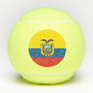 Ecuador Flag Tennis Balls