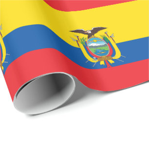 Ecuador Flag Wrapping Paper