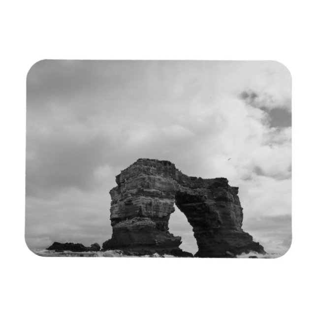 Ecuador, Galapagos Islands, Darwin Island, Waves Magnet (Horizontal)