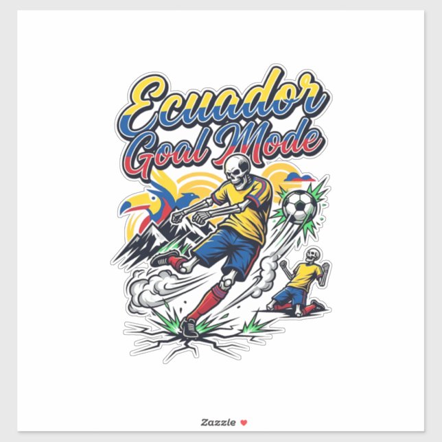 Ecuador Goal Mode Skeleton Striker Nations Dynamic (Sheet)