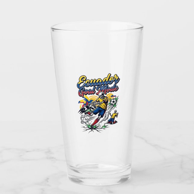 Ecuador Goal Mode Skeleton Striker Nations Dynamic Glass (Front)