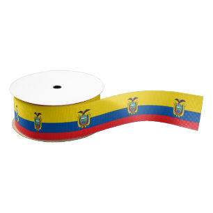 Ecuador Grosgrain Ribbon