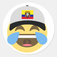 Ecuador Hat Laughing Emoji