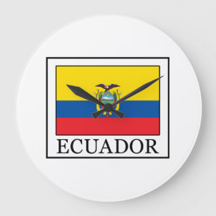 Ecuador Large Clock