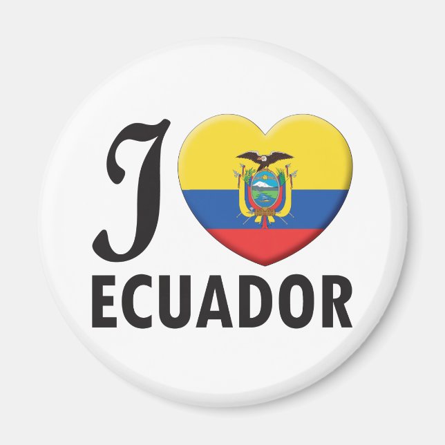 Ecuador Love Magnet (Front)