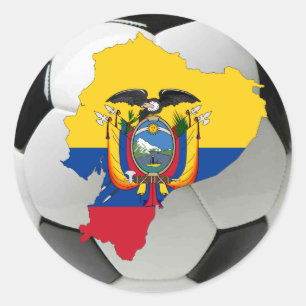 Ecuador national team classic round sticker