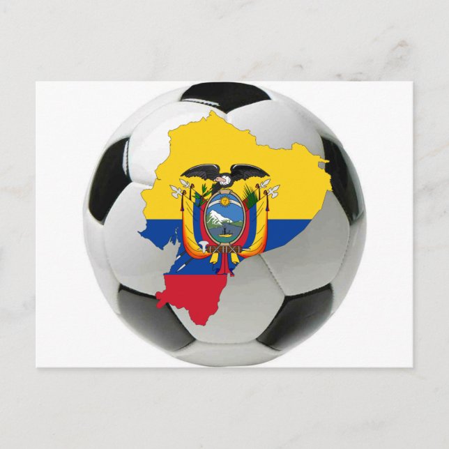 Ecuador national team postcard (Front)