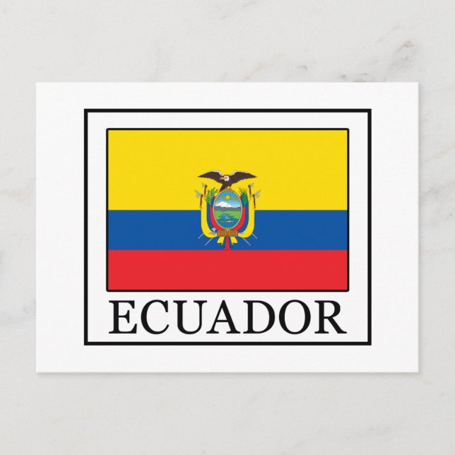 Ecuador Postcard (Front)
