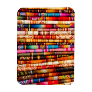 Ecuador, Quito Area, Otavalo Handicraft Market Magnet
