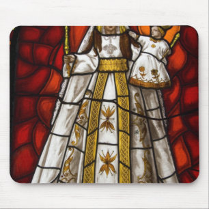 Ecuador, Quito. Statue of the winged Virgin 2 Mouse Pad