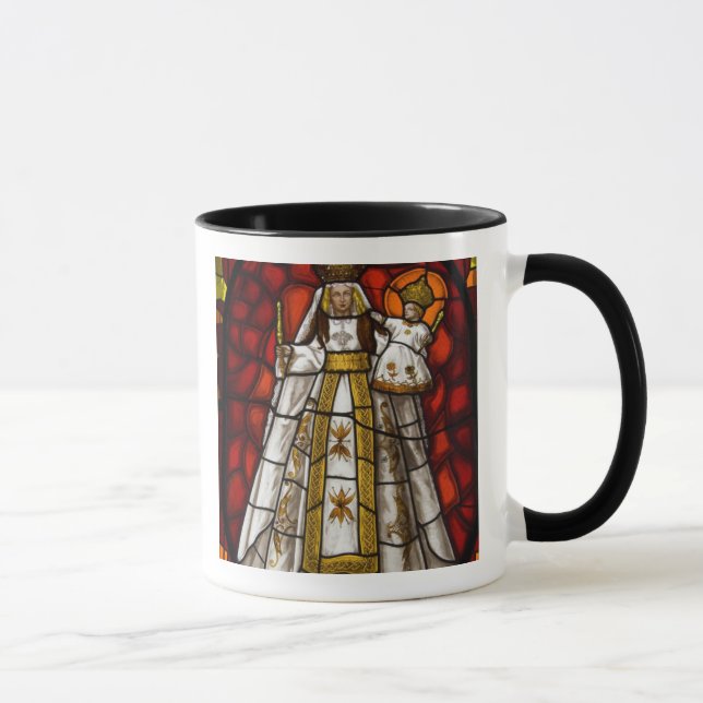 Ecuador, Quito. Statue of the winged Virgin 2 Mug (Right)