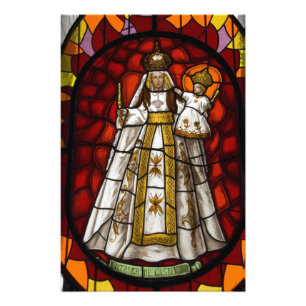 Ecuador, Quito. Statue of the winged Virgin 2 Photo Print