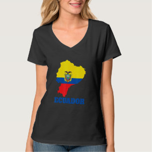 Ecuador soccer & football fan 2022 Flag of Ecuado T-Shirt
