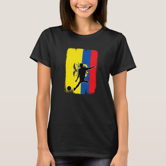 Ecuador Soccer T-Shirt (Front)
