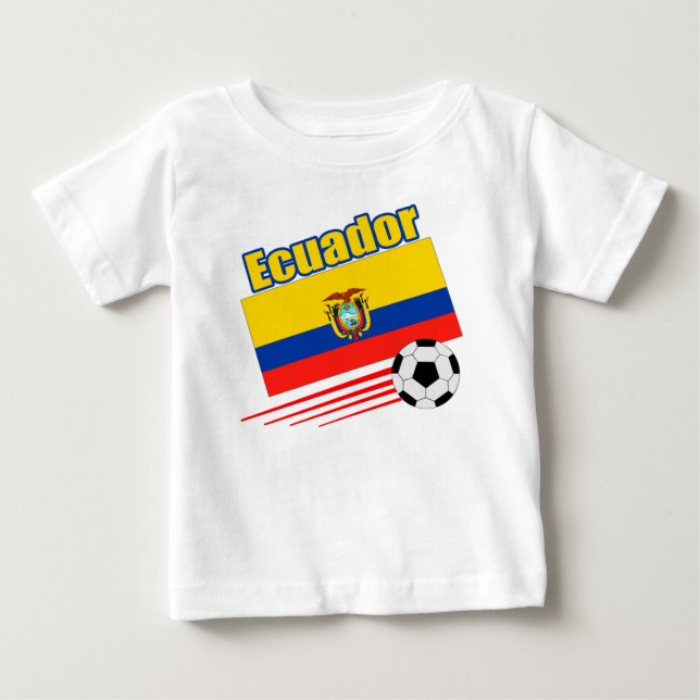 Ecuador Soccer Team Baby T-Shirt (Front)