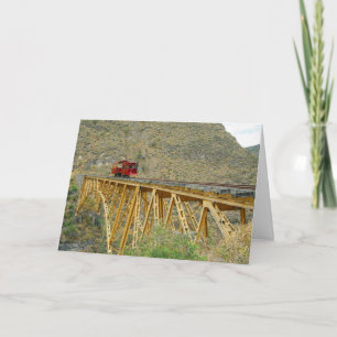 Ecuador train card