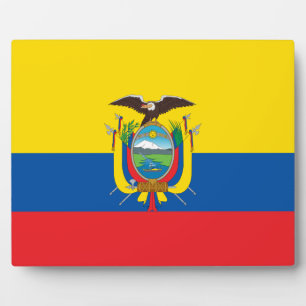 Ecuadorean Flag Plaque