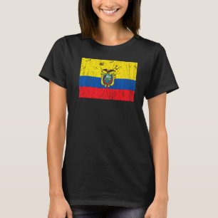 Ecuadorian Ecuador Flag Pride Ecuadorian Flag   T-Shirt