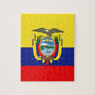 Ecuadorian Flag Jigsaw Puzzle