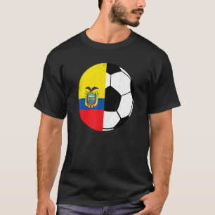 Ecuadorian Flag Soccer Fans Football   Ecuador T-Shirt