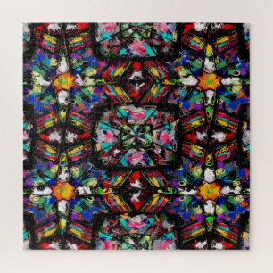 Ecuadorian Stained Glass Jigsaw Puzzle