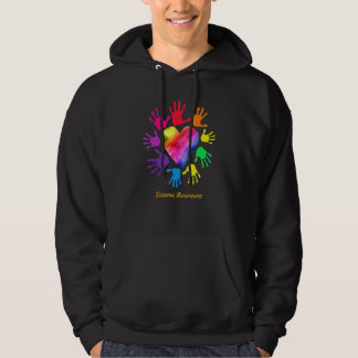 Eczema Awareness Hands Eczema Hoodie
