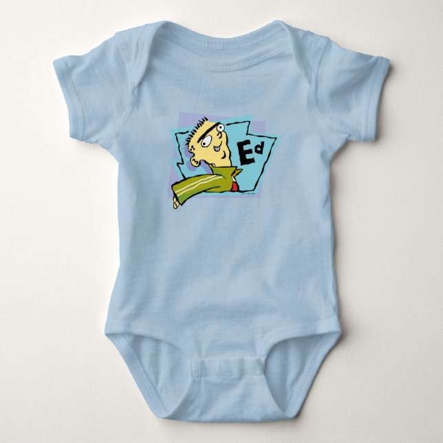 Ed Character Graphic Baby Bodysuit (Front)