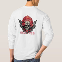 Ed Easy - Skull, Rose, Guns, Tattoo Tshirt