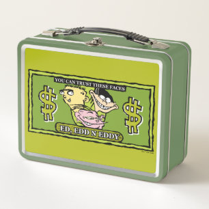 Ed, Edd, n Eddy Dollar Bill Metal Lunch Box
