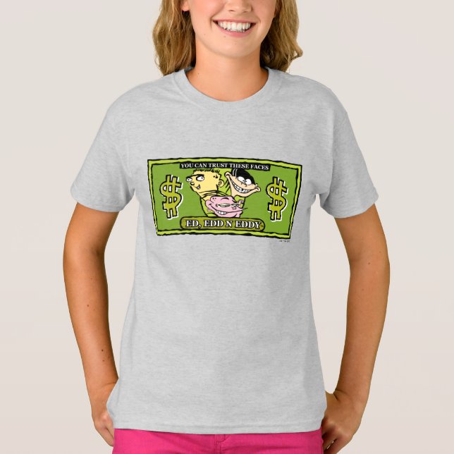 Ed, Edd, n Eddy Dollar Bill T-Shirt (Front)