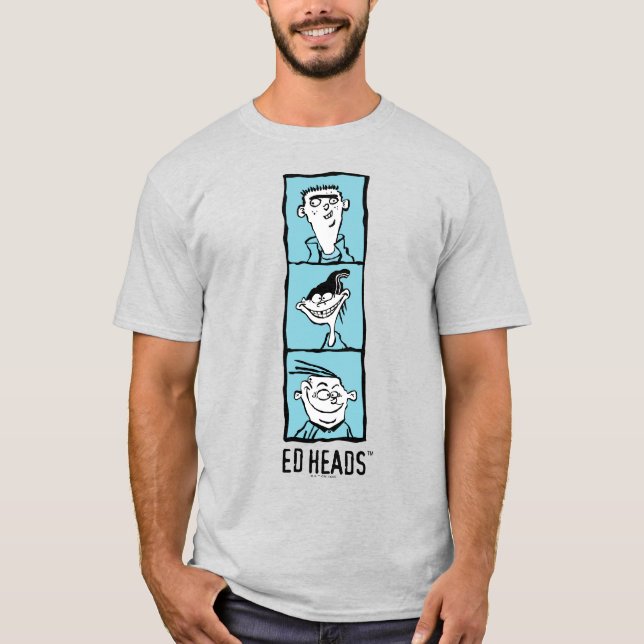 Ed, Edd, n Eddy - Ed Heads T-Shirt (Front)