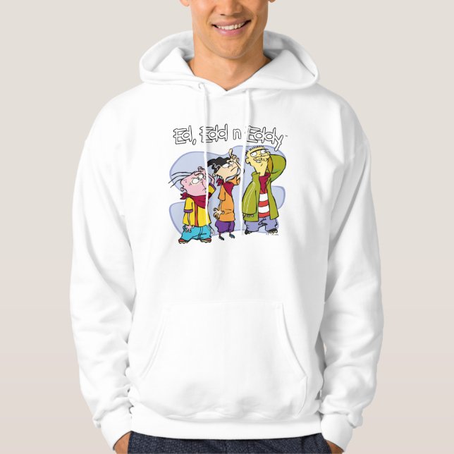 Ed, Edd, n Eddy Hand Signs Hoodie (Front)