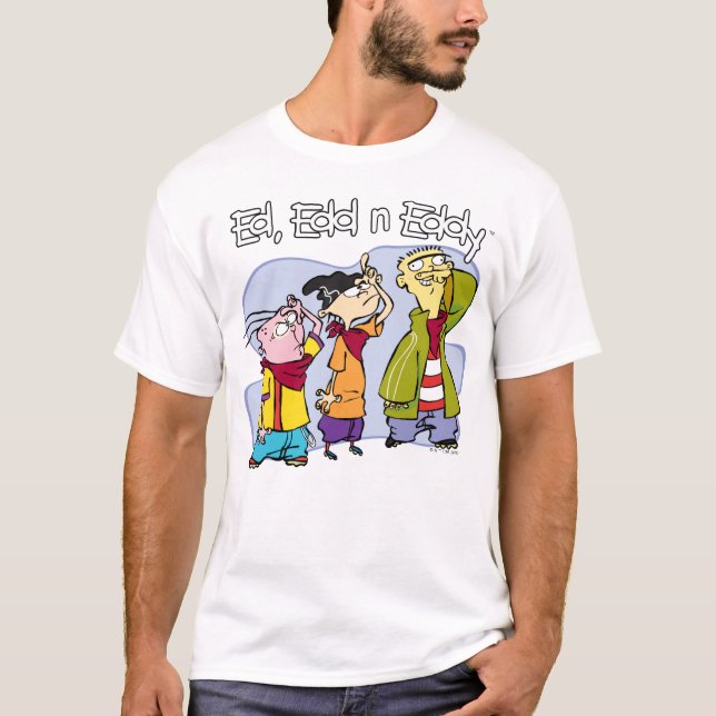 Ed, Edd, n Eddy Hand Signs T-Shirt (Front)