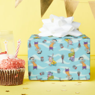 Ed, Edd, n Eddy Pattern Wrapping Paper