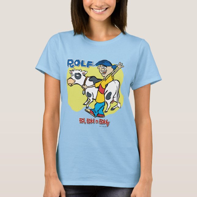 Ed, Edd, n' Eddy Rolf Character Graphic T-Shirt (Front)