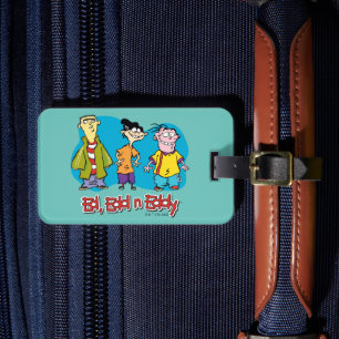 Ed, Edd, n Eddy Smiling Luggage Tag