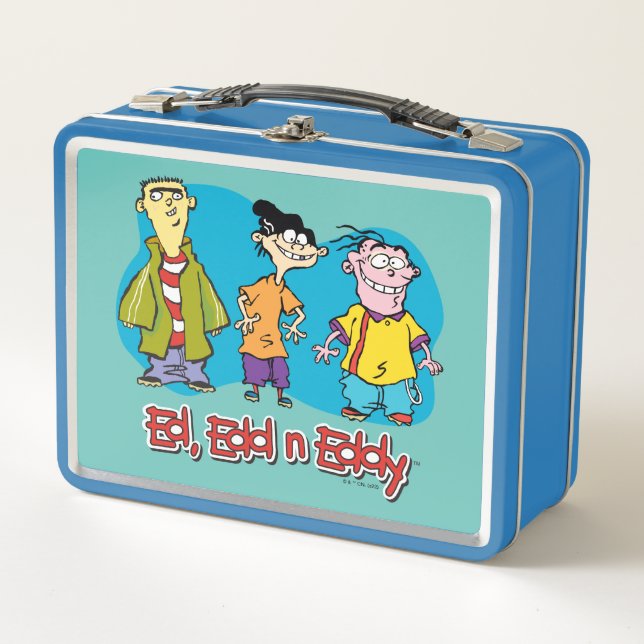 Ed, Edd, n Eddy Smiling Metal Lunch Box (Front)