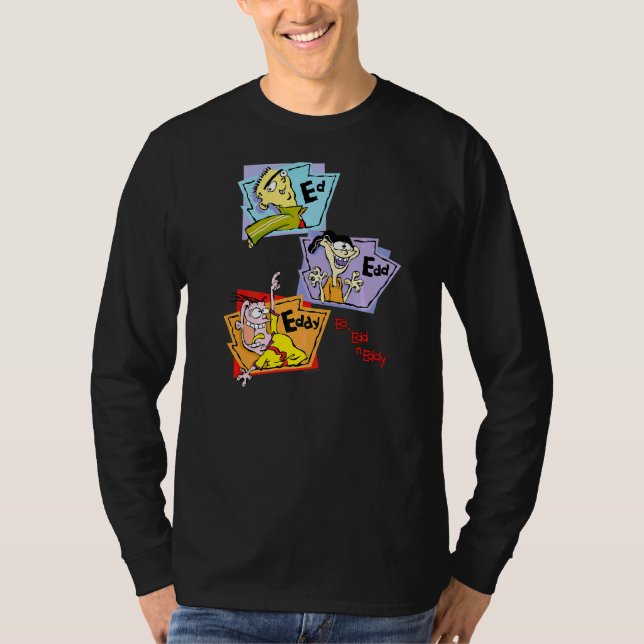 Ed Edd N Eddy Stacked Group Panels Alternate T-Shirt (Front)